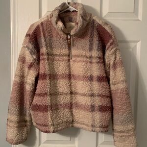 half zip fleece pullover